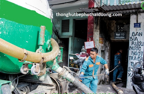 hút bể phốt tại tp hải dương