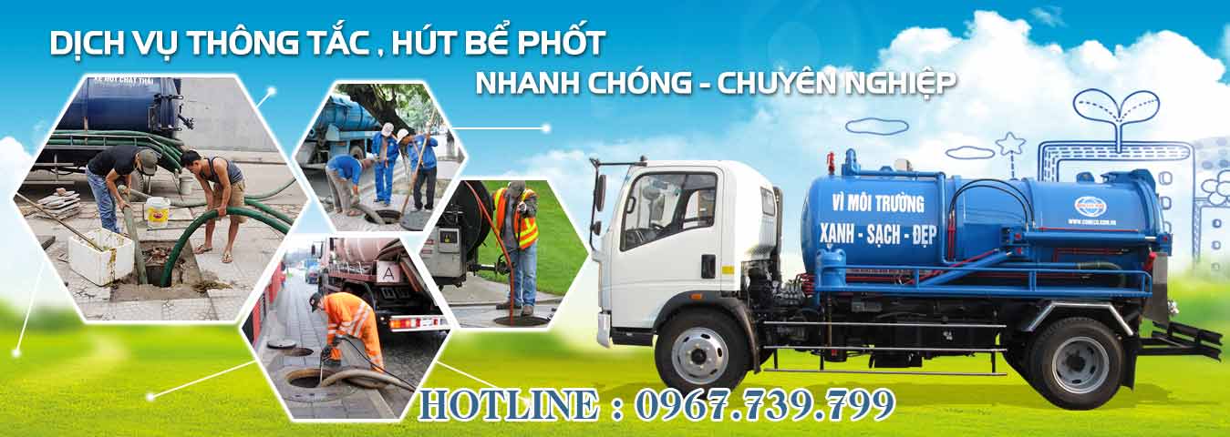 hút bể phốt tại hải dương