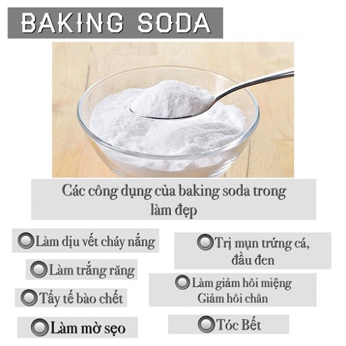 Công dụng của baking soda