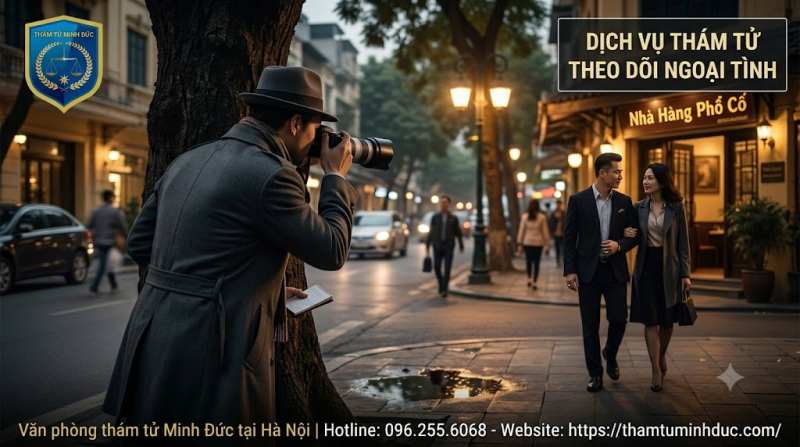 thám tử theo dõi ngoại tình
